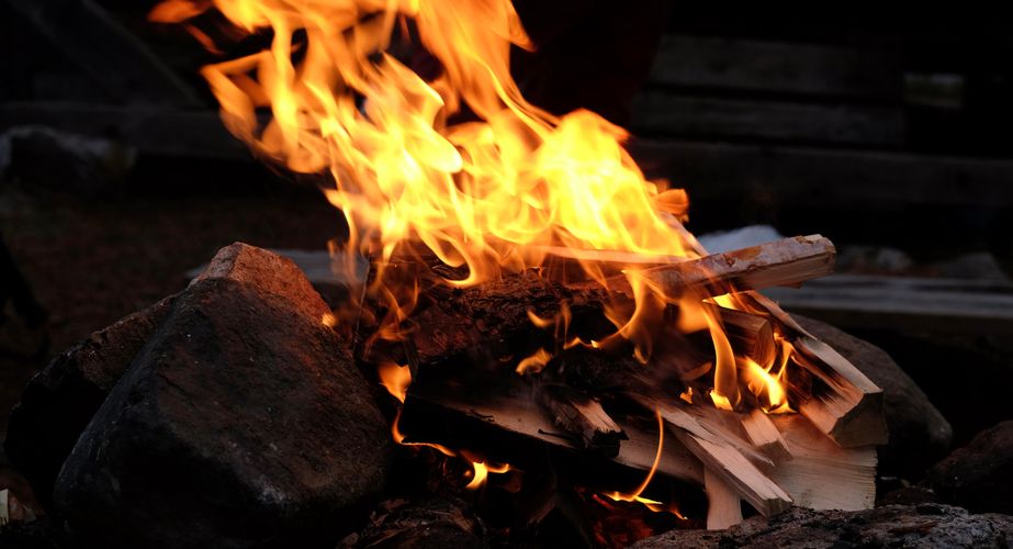 Vuurtje Lapland najaar reis